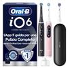 Oral-b - Spazzolino Elettrico Io6 Duo Box-nero/rosa