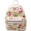 Loungefly Disney La Bella e la Bestia - Mini zaino floreale