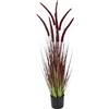 Flair Flower Erba artificiale di coda di volpe in vaso di erba artificiale, erba artificiale, pianta decorativa, piante verdi, brocca d'erba, erba, erba ornamentale, erba decorativa per autunno e piante