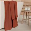 PETTI Artigiani Italiani - Asciugamani Bagno in 100% Spugna di Cotone, Set Asciugamani 1+1, 2 Pezzi 1 Asciugamano Viso e 1 Asciugamano Mani, Asciugamani Terra Cotta