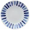 Tognana Az Panarea, piatto cous cous 26 cm, porcellana, bianco-blu, Made in Italy