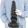 SAHOOSAFETY Dildo anale a spirale enorme Dildo 37,5 cm Extra grande Buttplug con ventosa Dildo mostruoso Masturbatore vaginale for donna uomo