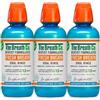 THEBREATHCO. The Breath Co. Risciacquo orale Fresh Breath Ossigenante - Formulato dai dentisti - Aiuto contro l'alitosi - Senza alcol - Gusto Menta Forte - 500 ml - Confezione da 3