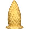 SAHOOSAFETY Plug anale fragola oro ventosa grande dilatatore anale dildo gigante pene enorme dildo anale prostata plug anale masturbazione giocattoli sessuali for donne(M)