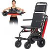 HZWJD Carrello Saliscale Elettrico Cingolato,Carrello Saliscale Elettrico Per Sedia A Rotelle,Telaio Che Può Salire E Scendere Le Scale,Capacità Di Peso 250 Kg/551 Libbre Black 13ah