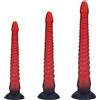 SAHOOSAFETY Dildo in silicone Monster Extra Long Tentacle Dildo con ventosa Morbido Grande Butt Plug Anale Dildo Polpo Plug Anale Giocattoli sessuali for donne(L)