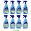 Beni Culinari Felce Azzurra - 8 detergenti anticalcare, detergente Bagno Anticalcare, anticalcare, 750 ml + portachiavi Beni Culinari