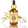 Deve Herbes Olio di germe di grano puro (Triticum vulgare), non appiccicoso, non unge, per pelle, capelli, massaggi e fai da te, 50 ml con contagocce in vetro