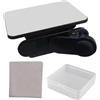 Générique Lente a specchio - 10.8x6.7x3.5cm Specchio Riflettore Foto Smartphone, Accessorio portatile per Appassionati Tech Viaggi Fotografia Selfie Campeggio Feste - Gadget fotografico innovativo