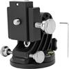 HEEPDD Base di Regolazione della Latitudine, Montatura in Lega di Alluminio Regolabile da 0 a 90 Gradi con Livella a Bolla Integrata, per Telescopi Astronomici Skywatcher e Attrez (Tutto)