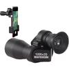 xitoio Mini binocolo tascabile 1000 x 20 con clip per smartphone, set di telescopio monoculare compatto, portatile per adulti, osservare le stelle, campeggio, escursionismo, viaggi (A)