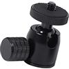 FOLODA Testa a sfera 1/4 Vite Supporto per telefono Supporto per telefono Regolabile in altezza Base antiscivolo per Vlogging Live Streaming Supporto per telefono portatile