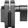 BELOWSYALER Supporto per parabrezza per moto, con cuscinetto antiscivolo e adattatore per treppiede, per action camera parentesi