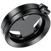 Gettimore Filtro CPL per fotocamera del telefono, supporto magnetico da 52 mm, migliora la qualità dell'immagine riducendo i riflessi, kit portatile con custodia e panno in microfibra, nero