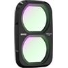 Generic Filtri per obiettivi DJI Osmo Pocket 4P, UV/CPL/ND/Diffusion 1/4 Filtro a sgancio rapido Telaio in lega di alluminio Filtri ad effetto multistrato in vetro ottico HD (Diffusion 1/4)
