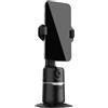 Plyisty Supporto per Telefono con Rilevamento Automatico del Volto, Supporto per Cellulare con Rotazione a 360° con Controllo Gestuale e Telecomando, Raffreddamento a Semiconduttore per