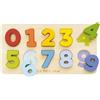 Le Toy Van - Figure di legno Conteggio Puzzle Toy | Adatto per età 18+ mesi