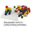 Mildenberger Verlag GmbH Mathematik mit Steckwürfeln: Für den Mathematikunterricht in der Grundschule. 100 Steckwürfel in 5 Farben