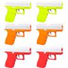 Suuwwn 6 Pezzi Set Pistole ad Acqua Bambini, Giocattolo Pistola D'acqua Festa Estiva Mini Pistola D'acqua Piscina Giardino Spiaggia Pacchetto regalo Viola/Arancione/Rosso