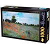 D-Toys Puzzle 1000 pezzi papaveri