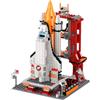 Booyuer Space Shuttle Giocattoli, 888 PCS Set di Razzi Aerospaziali a STEM 11 in 1 Giocattolo, City Space Marte Exploration con Controllo di Torre e Figure di Astronauta per Adulti Bambini 6+Anni
