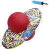 ITODA Addensare Balance Jump Board Palla Tramoggia Palla Fitness Pogo Jumping Esercizio Bouncing Ball Hopping Giocattolo a prova di esplosione Palla da salto Piattaforma Fitness Ball per bambini