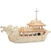 Quay Dragon Boat Woodcraft Kit di Costruzione FSC