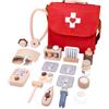 Valigetta Del Dottore Sicuro Kit Medico Giocattolo Realistico per Asilo,