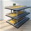 Parcheggio Multipiano in Miniatura da Tavolo Diorama Garage Compatto per