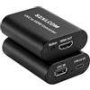 SZXLCOM Convertitore da UVC a HDMI 1080P 60Hz, supporta la ricarica della fotocamera, commutatore video webcam USB a uscita video HDMI, per streaming live su TV, monitor e scheda di acquisizione HDMI