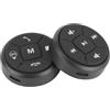 Akozon Kit Bluetooth per Auto, Pulsante di Controllo del Volante, Telecomando Portatile per Radio, Controller dello Sterzo Senzafilo