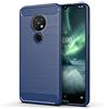 NOKOER Cover per Nokia 6.2/Nokia 7.2, Silicone TPU Slim Phone Case [Dissipazione del Calore] [Anti Impronta Digitale] Antiurto Cover per Nokia 6.2/Nokia 7.2 Smartphone - Blu