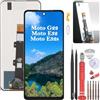 YHX-OU 6.5'' Nero Schermo Completo per Motorola Moto G22 XT2231-2 Moto E32S Moto E32 XT2227-2 LCD Display Touch Screen Digitizer Ricambio Assembly con Strumento di Installazione