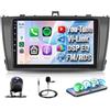 Rimoody Autoradio per Toyota Avensis T27 2008-2015 Wireless Carplay Android Auto You-Tube Vi-Link Bluetooth FM/RDS DSP EQ, 9 Pollici Touchscreen Radio 2 Din Mirror Link USB SWC Telecamera Posteriore
