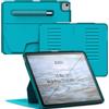 Zugu Case per iPad Air 13 M4 2026, M3 2025 e M2 &/12,9 (3a/4a generazione), custodia protettiva sottile con ricarica e archiviazione Apple Pencil, accensione e spegnimento automatico, angoli di