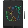 ASHATA Tablet da 20 Pollici di Scrittura, Pin -slot Design Ad Alta Sensibile Cuscino di Scrittura LCD per 3 Anni o più per Bambini Entertainment Quotidiano (BLACK)