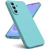 Oududianzi - Cover per Samsung Galaxy A57 5G, Custodia Silicone Liquido, Interno in Microfibra Morbida, Protezione Antiurto Resistente - Blu Ghiaccio