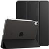 TiMOVO Cover per iPad Air 11 Pollici (M4 2026/M3 2025/M2 2024), Custodia iPad Air 5a/4a Gen (2022/2020) 10,9 Pollici, Ultra Sottile Leggero Semi-Trasparente Rigido Cover, Nero