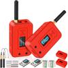Meshnology 2 set di schede modulo ESP32 LoRa V3 con antenna 868 MHz, custodia protettiva con batteria da 3000 mAh, WLAN integrato, Blue Tooth SX1262 CP2102, display OLED da 0,96 pollici tipo C per ARduino Lora