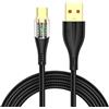 gifyym Cavo USB C | Caricamento super veloce - Caricatore del telefono multifunzionale di ricarica rapida da 120 W, cavo di tipo C, caricabatterie telefoniche intrecciate di carica, per comput