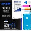 GULEEK Batteria Compatibile con iPhone 13 Pro Max, 4850mAh Alta Capacità Reale, Kit di Sostituzione con Strumenti e Guida