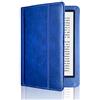 Zgtoty Custodia per Kobo Glo HD N437 e-book cover - adatta per Kobo Glo HD N437 6 pollici Smart Custodia protettiva, con funzione automatica Wake-up/Sleep (blu scuro)