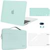 MOSISO Custodia Compatibile con MacBook Air 13 Cover M5 M4 M3 M2 2026-2022