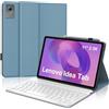 IVEOPPE Tastiera per Lenovo Idea Tab 11 Pollici 2025, Cover Tastiera Italiano QWERTY, Senza Fili Bluetooth Staccabile Custodia Keyboard per Lenovo Idea Tab 11 TB-336ZU/336FU, Blu Nebbioso
