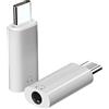 Xingdianfu Adattatore per cuffie audio da USB C a 3,5 mm, da tipo C a cuffie, jack da 3,5 mm, compatibile con Galaxy S24 S23 S22, Huawei P40/Mate 50, bianco