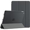 JETech Custodia per iPad Air 2, Cover con Funzione di Supporto, Auto Svegliati/Sonno (Grigio Scuro)