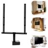 SABAJ M&D SABAJ Staffa TV girevole 360 gradi per muro a mobili per TV 40 a 110 pollici Max capacità 70kg VESA 100x100 a 600x600 supporto tv rotazione per schermi LED, OLED, QLED, Plasma, LCD, ecran pc