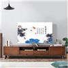 DVMSIEF Copertina TV Paraluce for televisione con forza elastica paesaggistica, tessuto antipolvere for TV, 32-75 pollici, stile cinese semplice e moderno(09,47-50 inch)