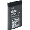 vhbw batteria compatibile con Nokia 7088, 7360, 7370, 7373, 7070 Prism, 7500, 7500 Prism, N76 smartphone cellulare (600mAh, 3,7V, Li-Ion)