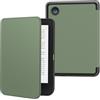 MoKo Custodia per 6 Tolino Shine Color/5 &Kobo Clara BW/Color, Celadon